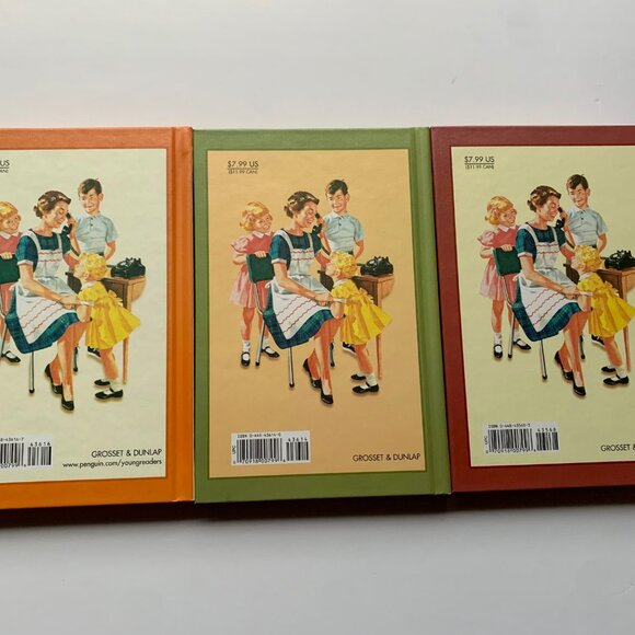 Vintage-Style Dick and Jane Book Set | Grosset & Dunlap Reissues | 3 Hardcover - Picture 2 of 4
